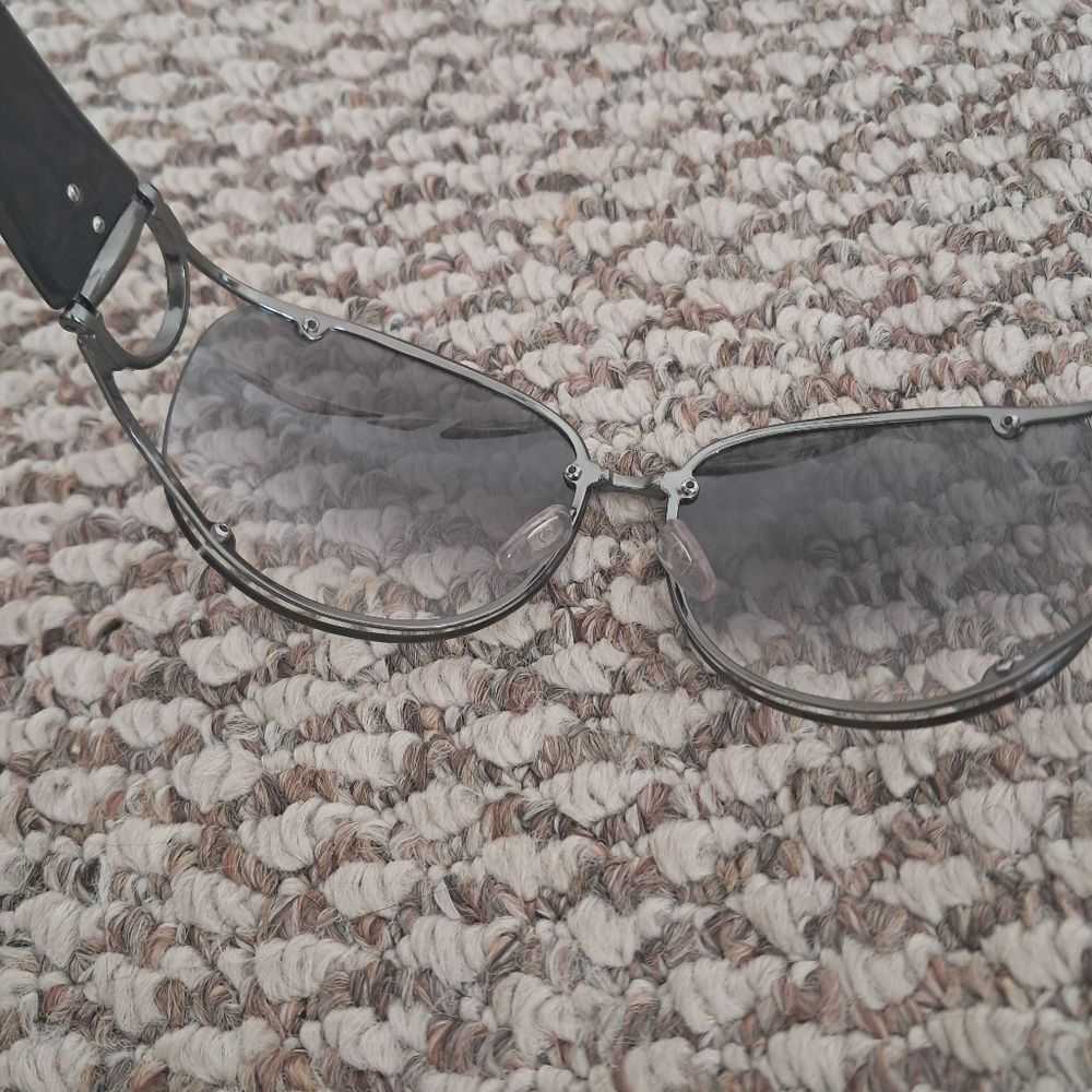 Gucci Women's Glasses Authentic Vintage Y2K Oval Curved Designer Luxury - Picture 8 of 12